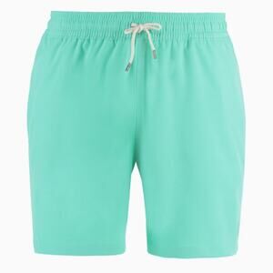Polo Ralph Lauren Traveler swim short green Sz S perfect condition bathing suit